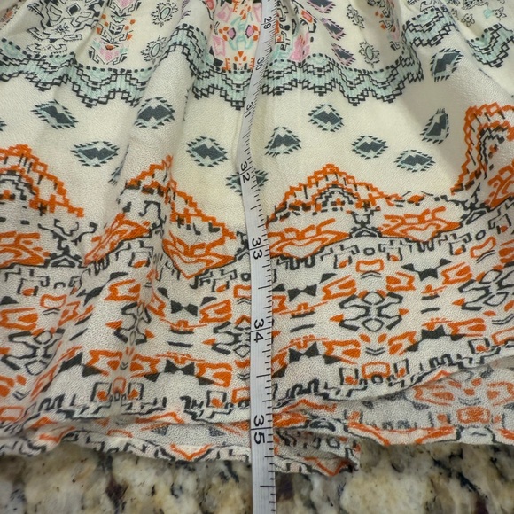 Hiche Boho Southwestern Lace Trim Midi Sheath Dress SZ small - Picture 6 of 10